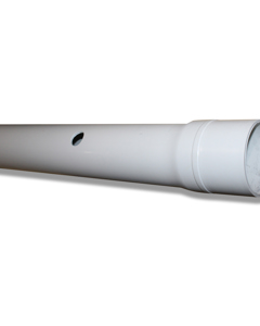 Pipe 102x4.00-2500 PVC w/bead + drilling f/Sensor DOL 44RG